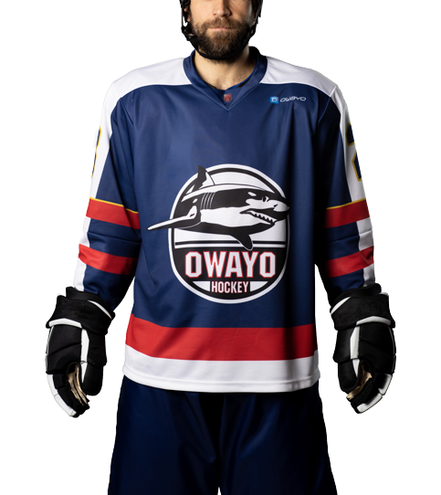 Ice hockey jersey: design your costum hockey sweater with the owayo 3D  Configurator