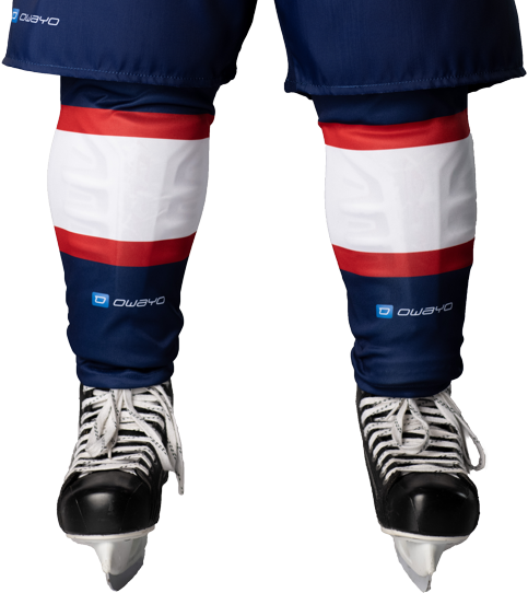 Pullivi Custom Anaheim Socks Ice Hockey Socks  
